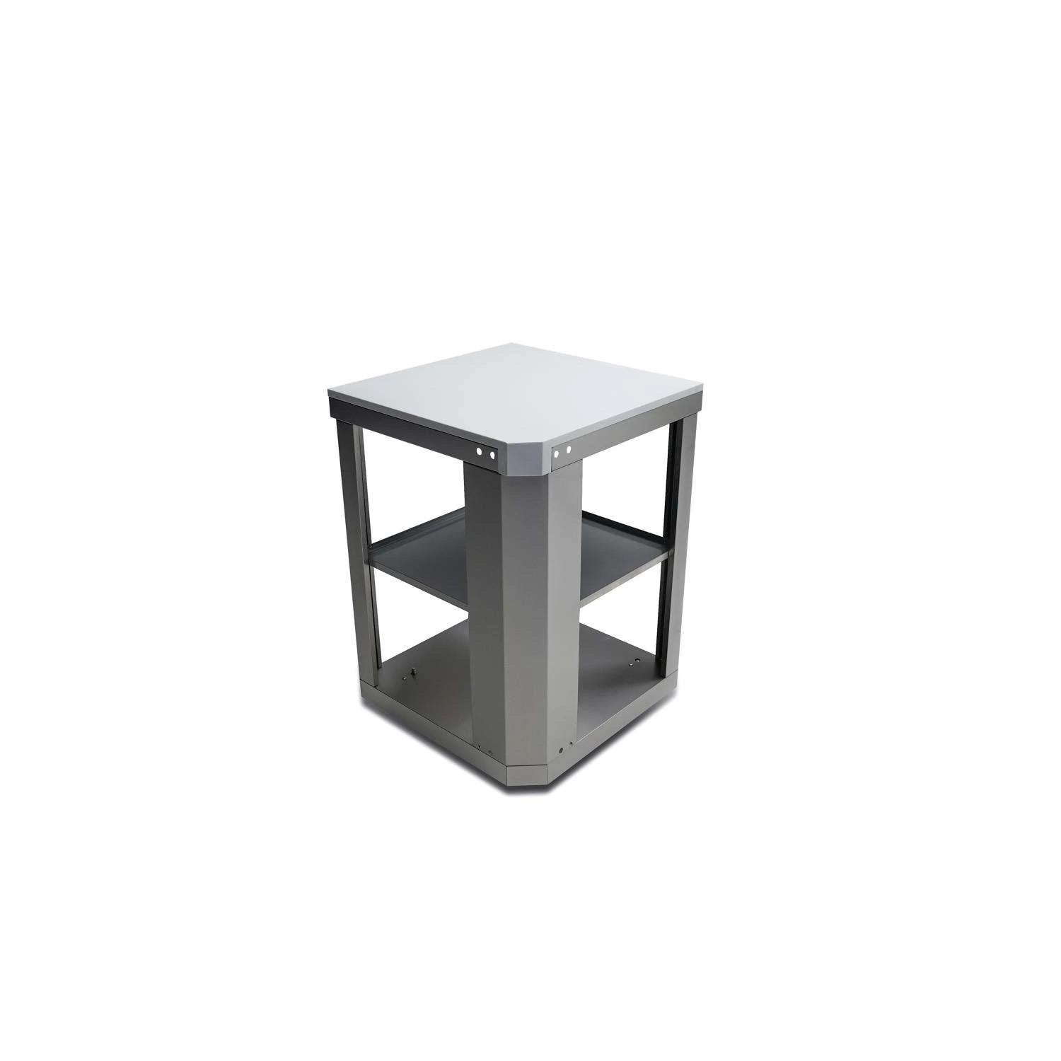 Mont Alpi Grill Side Table Stainless Steel 35 In. H X 25 In. W X 25 In. L 3 Mont Alpi Grill Side Table Stainless Steel 35 In. H X 25 In. W X 25 In. L