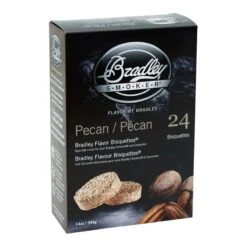 Bradley Smoker All Natural Pecan All Natural Wood Bisquettes 14 Oz