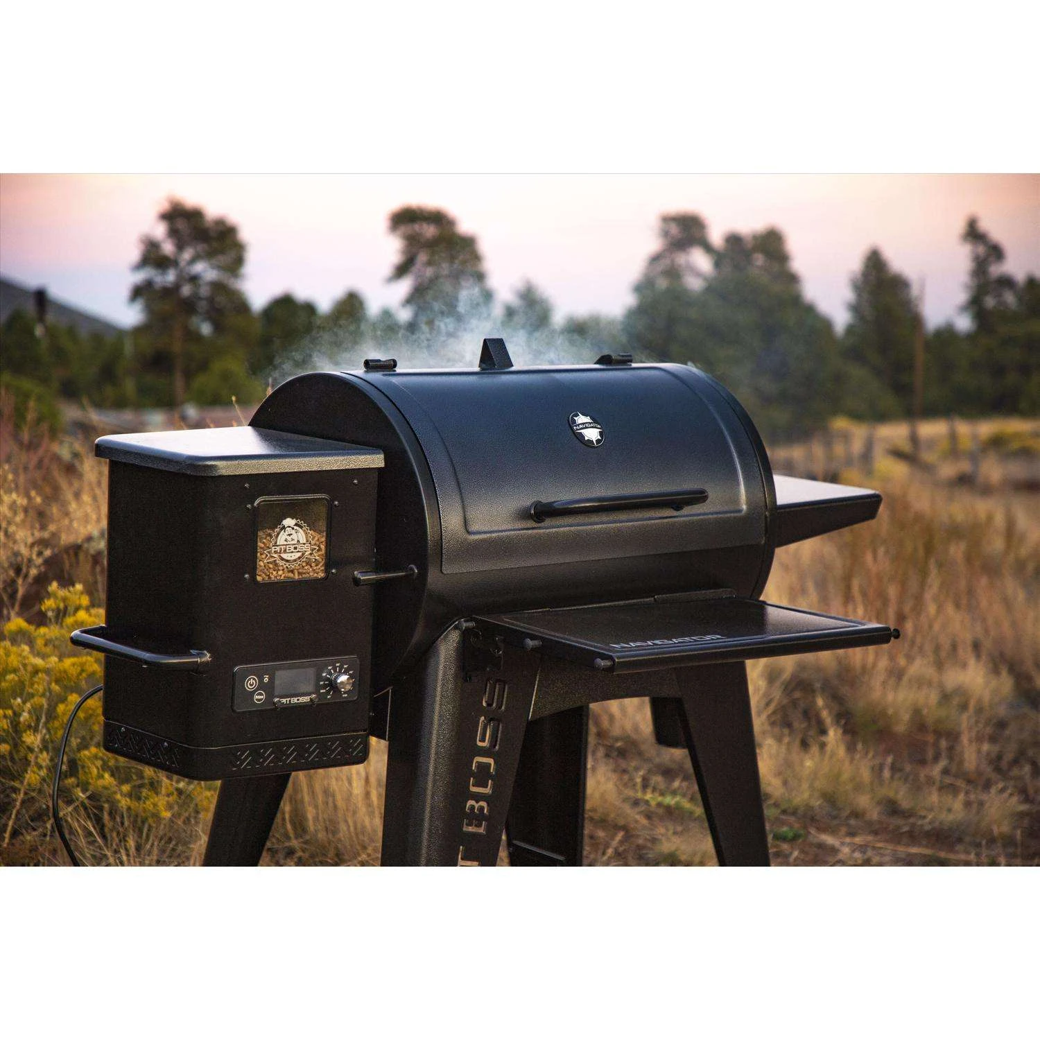 Pit Boss Navigator 850 Wood Pellet Grill And Smoker Black 7 Pit Boss Navigator 850 Wood Pellet Grill And Smoker Black - Image 5