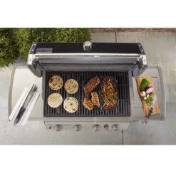Weber Cast Iron/Porcelain Grill Top Griddle 14.29 In. L X 14.1 In. W 1 Pk -Grill Masters Outlet f5efd3a2 25af 47b6 b00f 5742ac808608