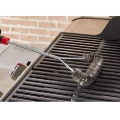 Weber Grill Brush 18 In. H X 1 In. L X 7 In. W 1 Pk -Grill Masters Outlet f79222a3 46b2 49f8 bc5c ad64c9fc07a8
