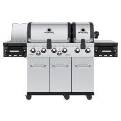 Broil King Regal S 690 Pro Infrared 6 Burner Natural Gas Grill Silver