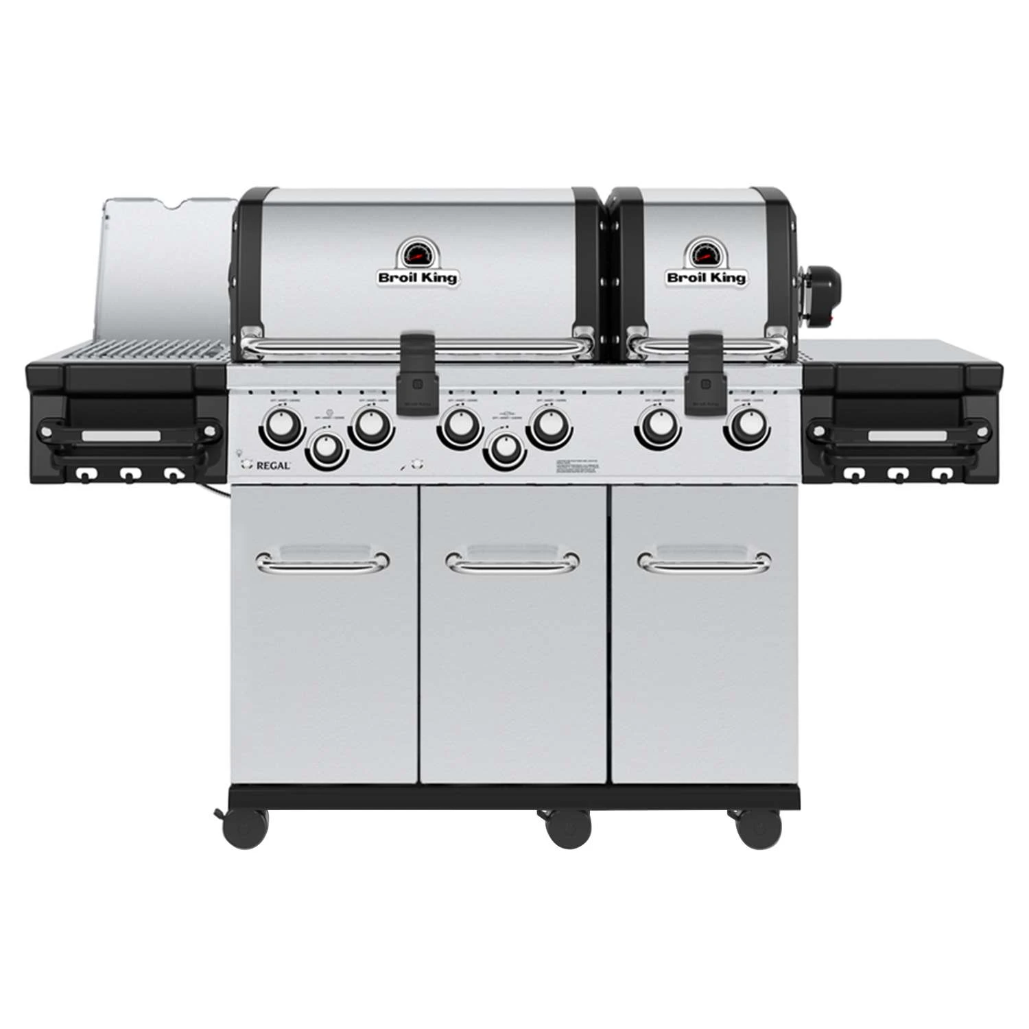 Broil King Regal S 690 Pro Infrared 6 Burner Natural Gas Grill Silver 3 Broil King Regal S 690 Pro Infrared 6 Burner Natural Gas Grill Silver