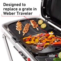 Weber Traveler Cast Iron/Porcelain Griddle -Grill Masters Outlet f9dd9313 3655 4599 9cc2 466cb856e152