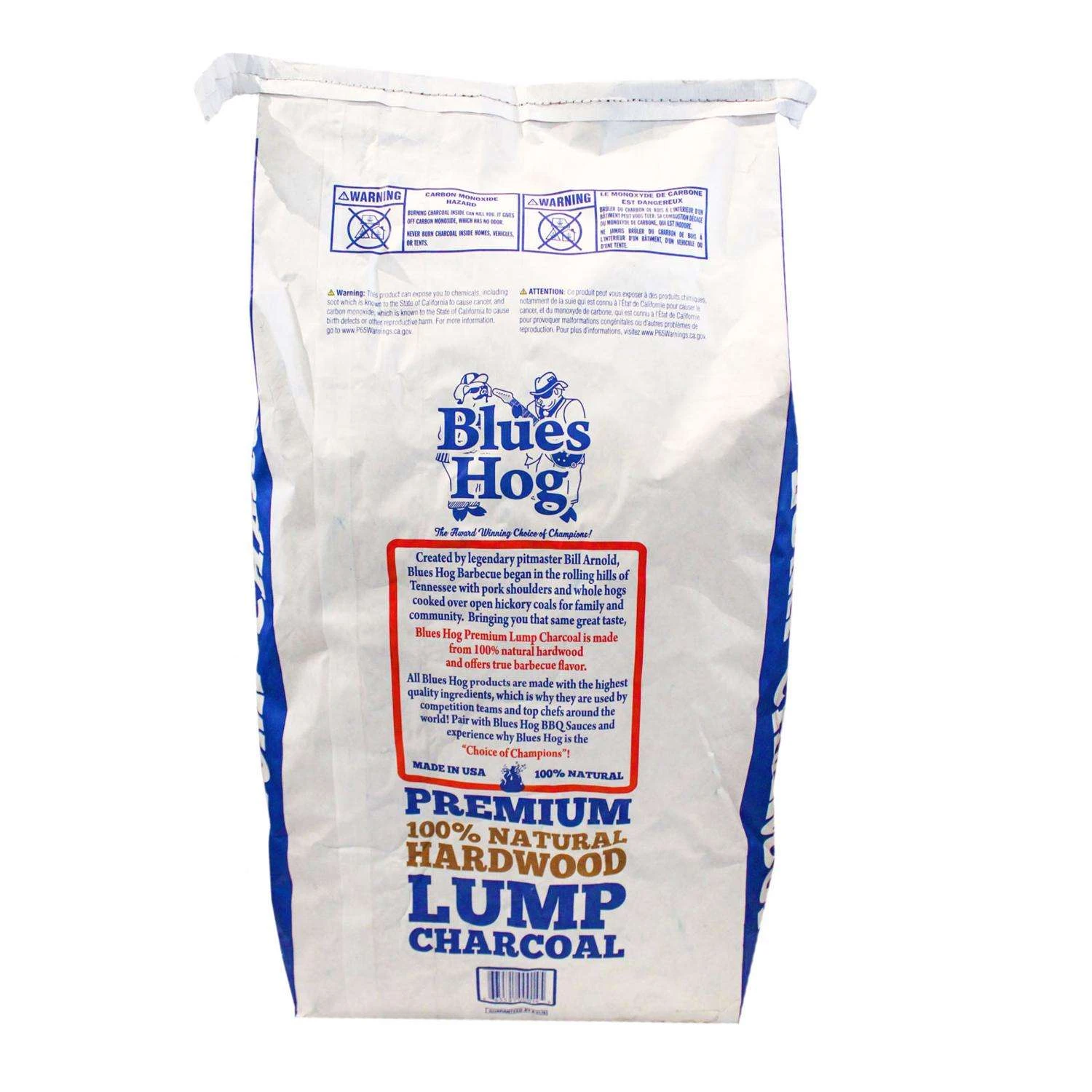 Blues Hog All Natural Hardwood Lump Charcoal 20 Lb 4 Blues Hog All Natural Hardwood Lump Charcoal 20 Lb - Image 2