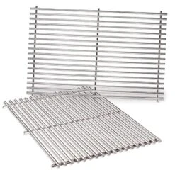 Weber Replacement SS Genesis 300 Series Grill Grate 19.5 In. L X 12.9 In. W